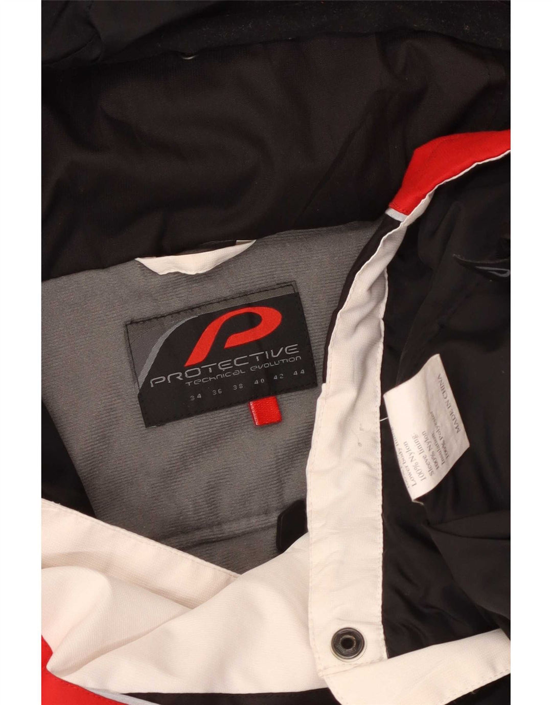 Protective Technical Evolution Dame Skijakke EU 40 Medium Rød