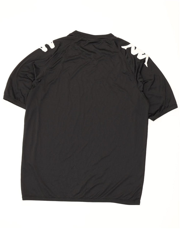 Kappa Herre Grafisk T-Shirt Top XL Sort
