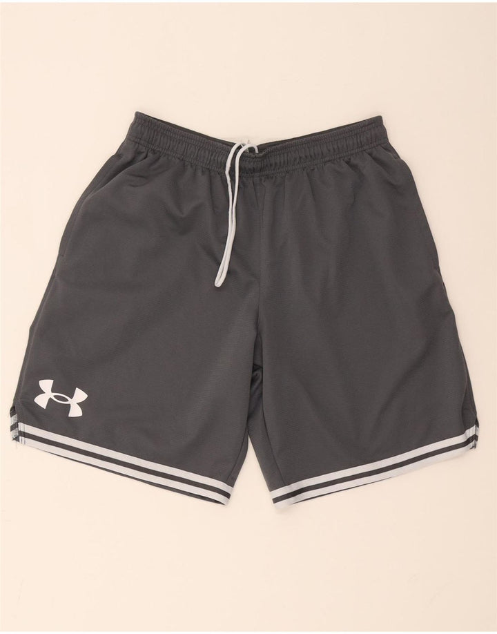 Under Armour Herre Sportshorts Store Gråstribede