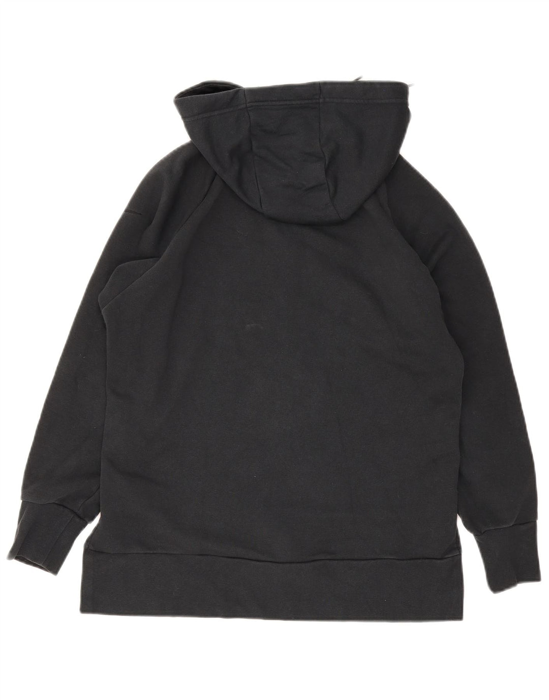 Nike Herre Dri Fit Hættetrøje med lynlås, lille sort polyester