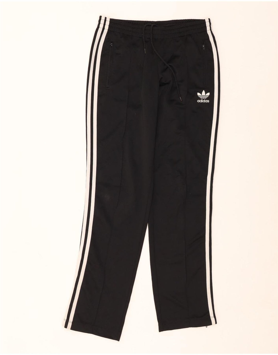 ADIDAS Træningsdragtsbukser til kvinder UK 8 Small Black Polyester