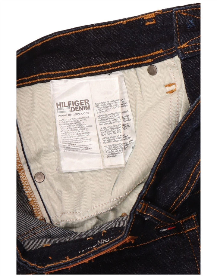 Tommy Hilfiger Dame Bootcut Jeans W30 L39 Marineblå Bomuld