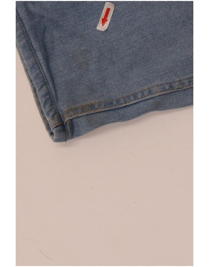 Levi's Herre 502 tilspidsede jeans W38 L32 blå bomuld