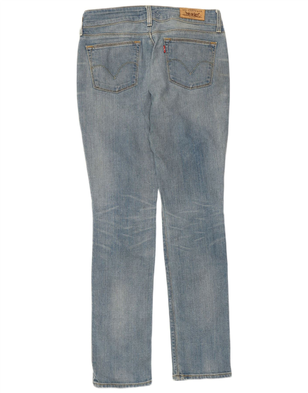 Levi's Dame 571 Slim Jeans W32 L34 Blå Bomuld