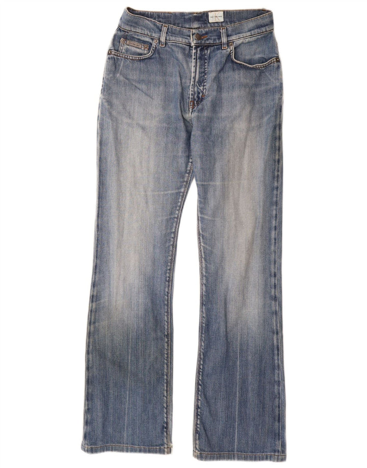 Calvin Klein Dame Bootcut Jeans W26 L30 Blå