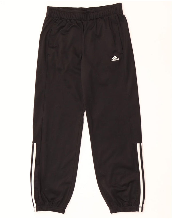 Adidas Boys Climalite træningsdragt Bukser Joggers 11-12 år Sort