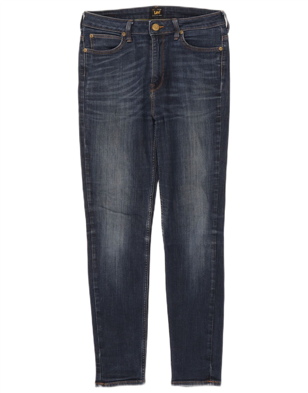 Lee Dame Skinny Jeans W30 L27 Blå Bomuld