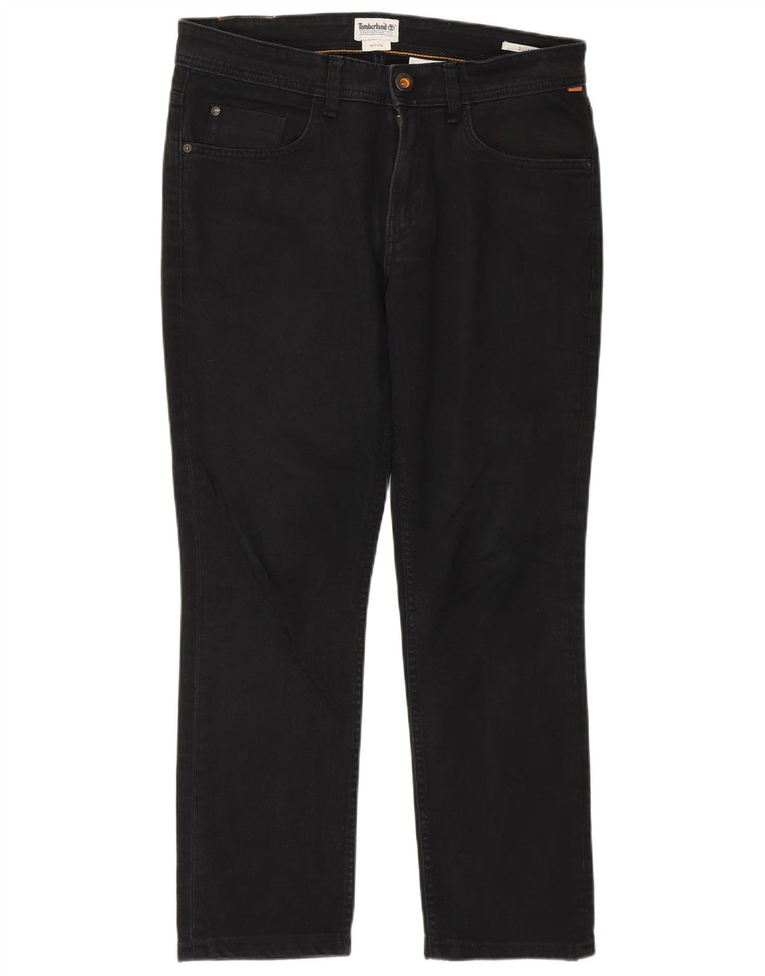 Timberland Mens Slim Jeans W31 L27 Sort Bomuld