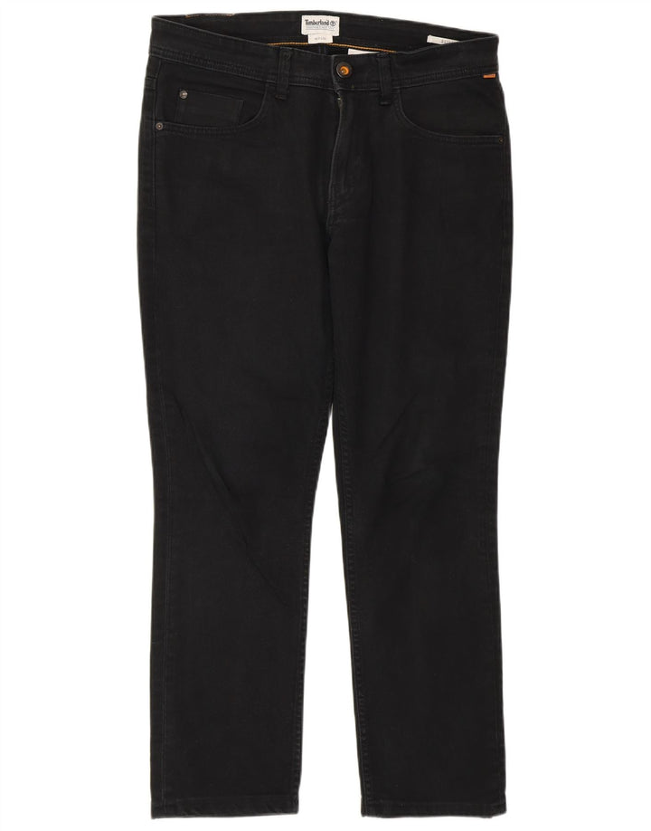 Timberland Mens Slim Jeans W31 L27 Sort Bomuld