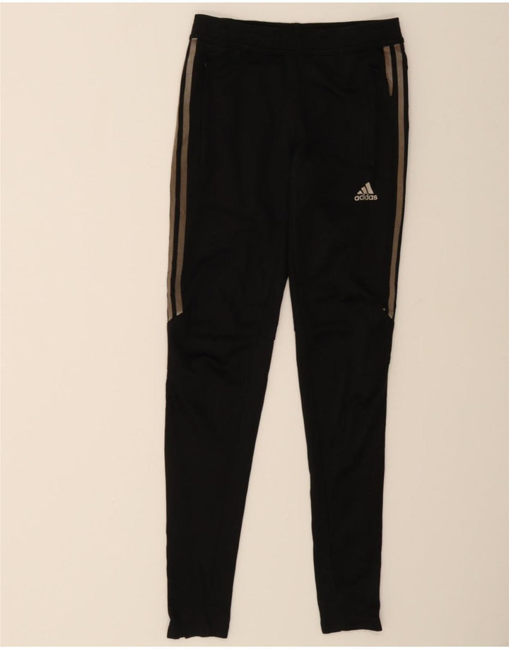 ADIDAS Womens Climacool Tracksuit Trousers UK 4/6 XS  Black Polyester Vintage Adidas and Second-Hand Adidas from Messina Hembry 