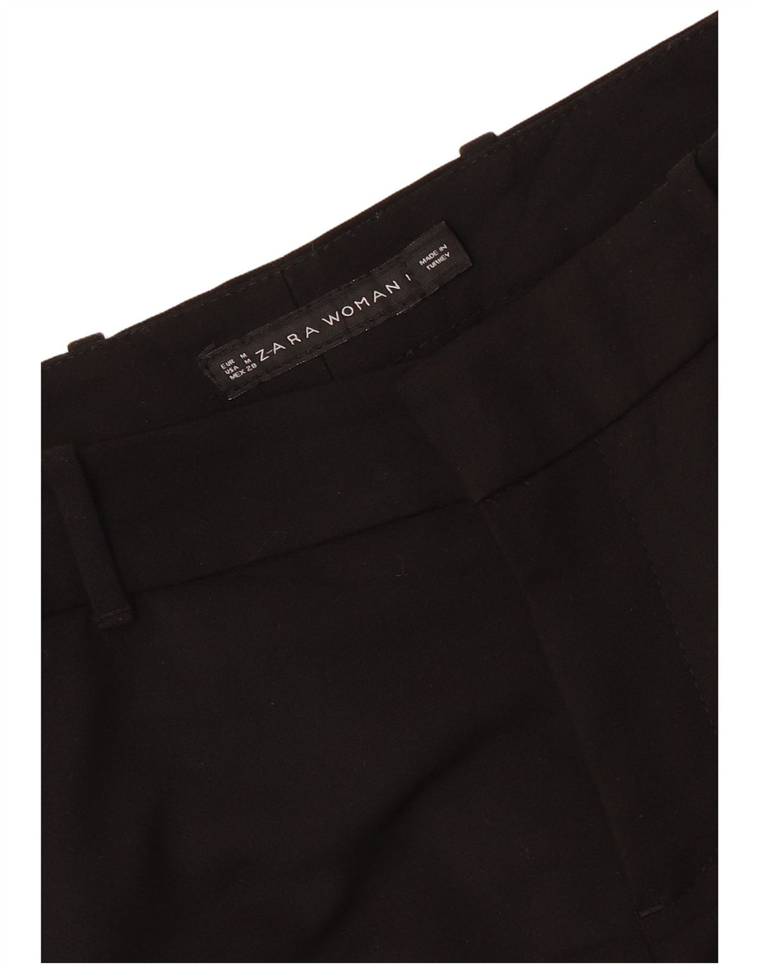Zara Dame Slim Chino Bukser Medium W28 L28 Sort