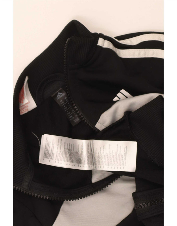 Adidas Træningsdragt Topjakke til drenge 7-8 år Sort Colourblock Polyester
