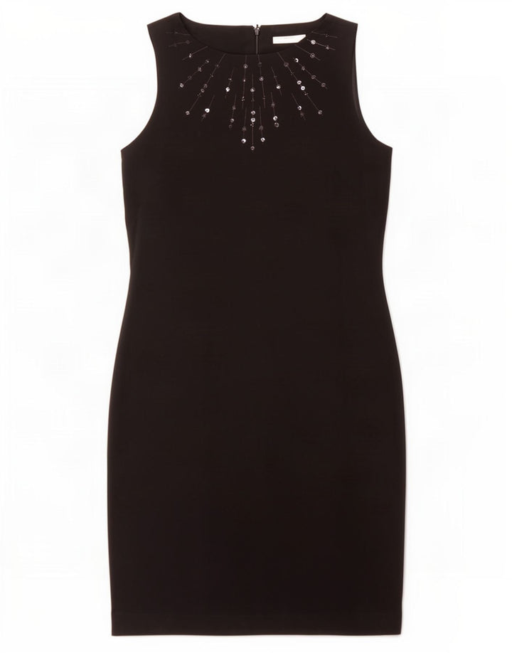 Marks & Spencer Dame St. Michael Skede Kjole UK 12 Medium Sort