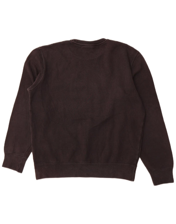 CHAMPION Herre Grafisk Sweatshirt Jumper Large Sort