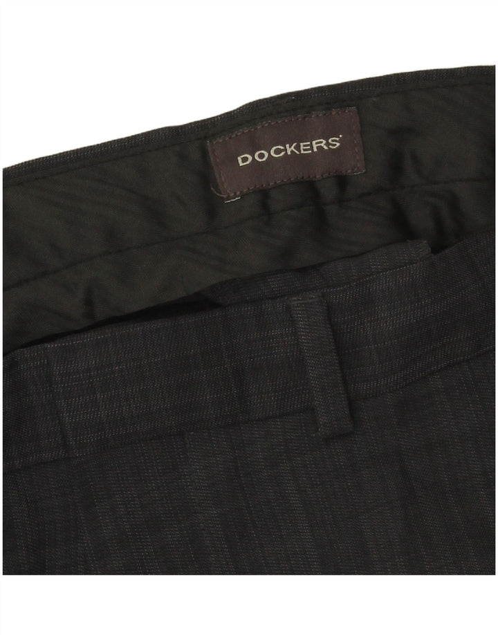 Dockers Straight Chino-bukser til mænd W36 L29 Grå