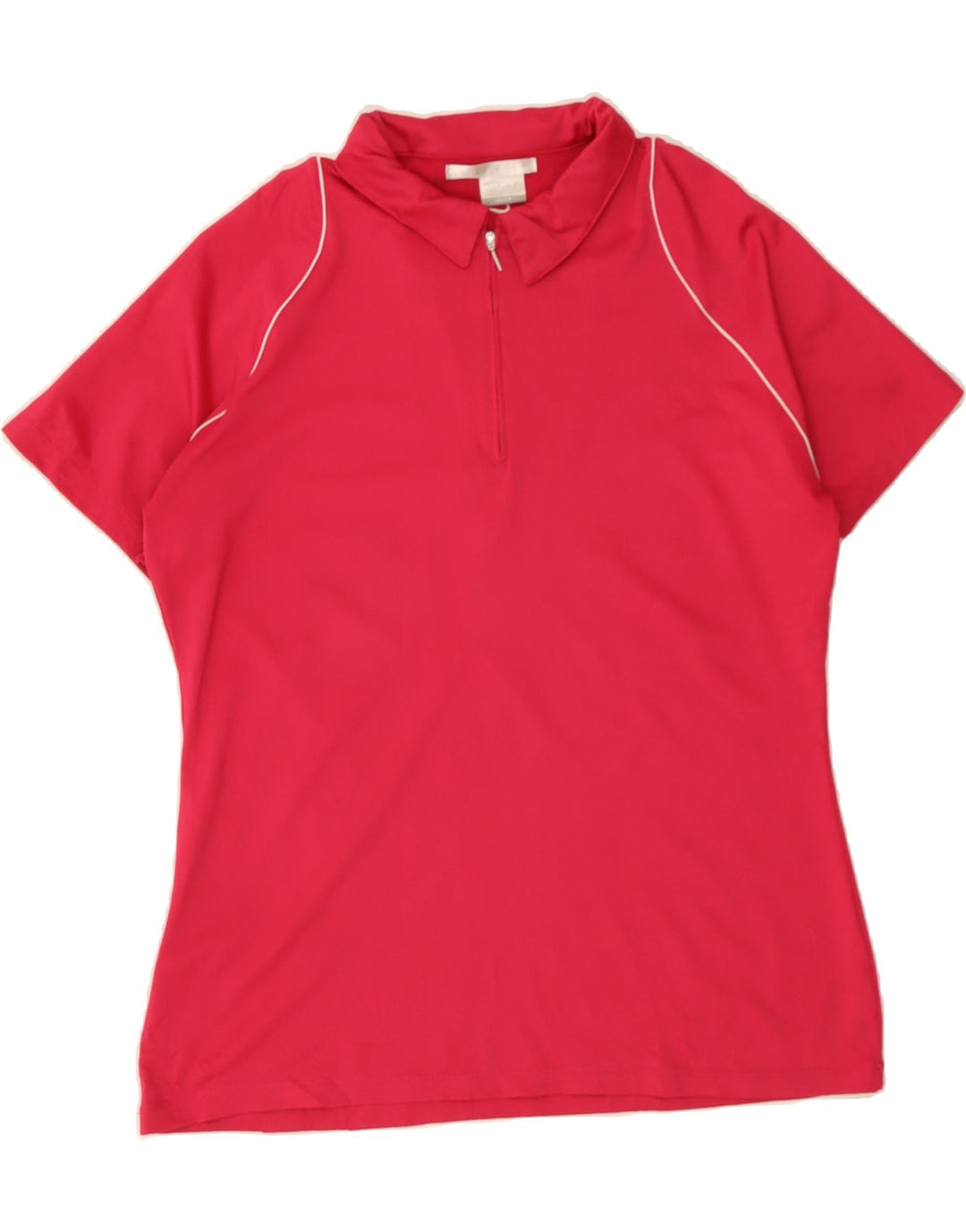 NIKE Womens Dri Fit Polo Shirt US 16/18 XL Pink Polyester Vintage Nike and Second-Hand Nike from Messina Hembry 