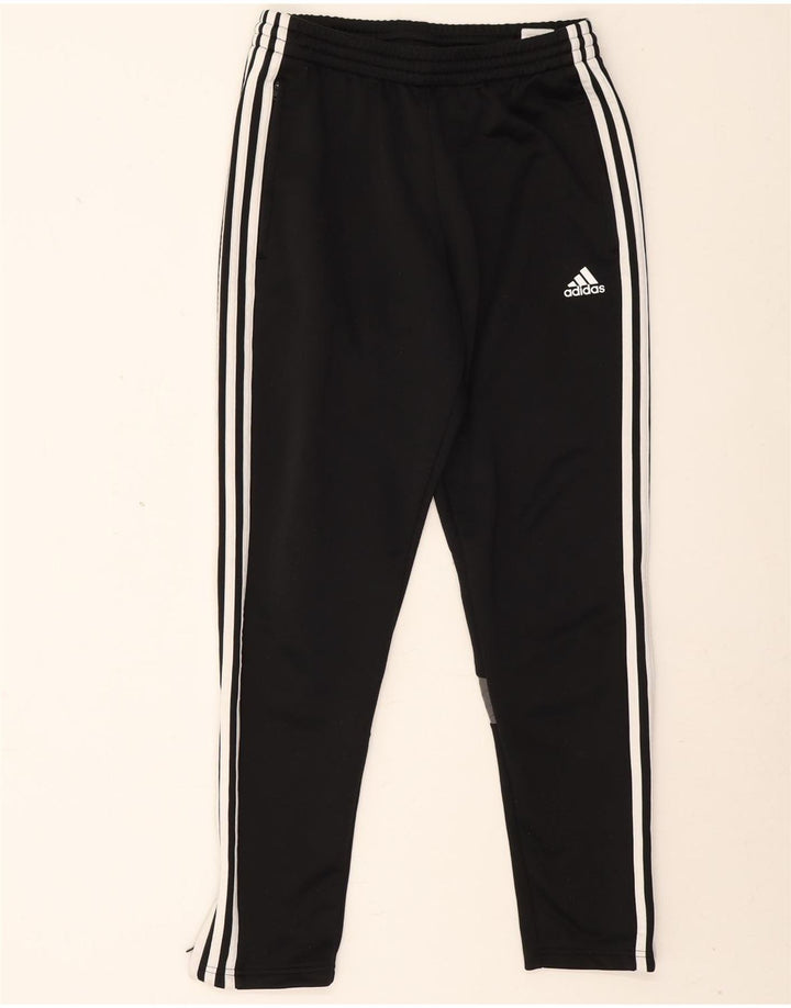 Adidas Træningsdragtsbukser til kvinder UK 12 Medium Sort Colourblock Polyester