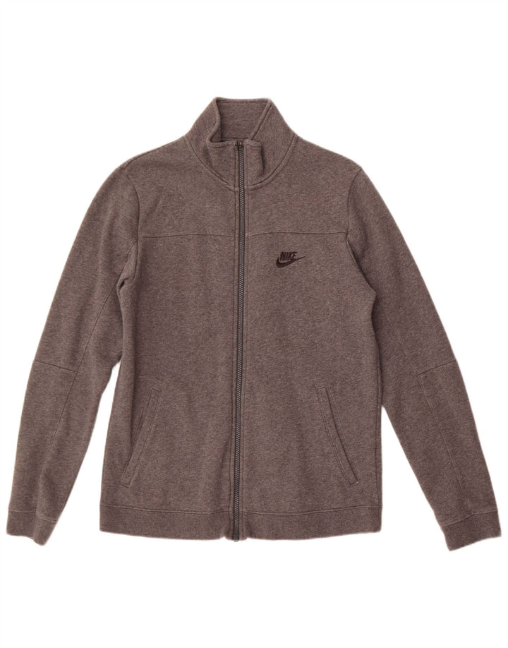 Nike træningsdragt til mænd, topjakke, lille grå flækket bomuld