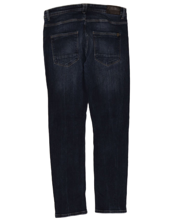 Zara Herre Slim Jeans EU 44 Large W34 L31 Blå