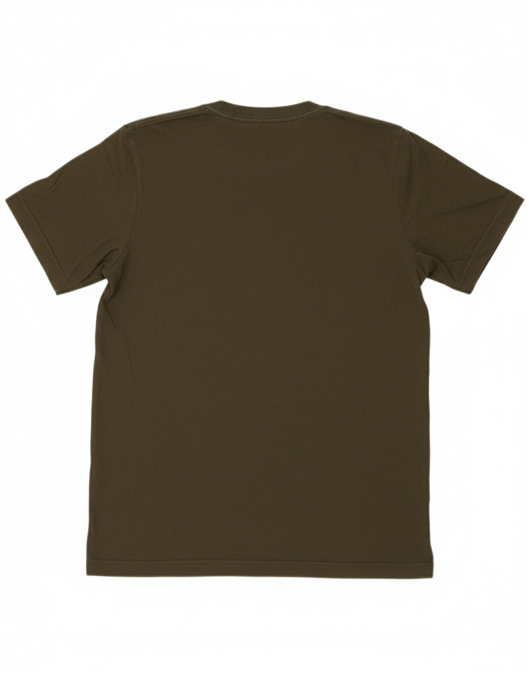 ADIDAS Mens Graphic T-Shirt Top Medium Khaki Cotton