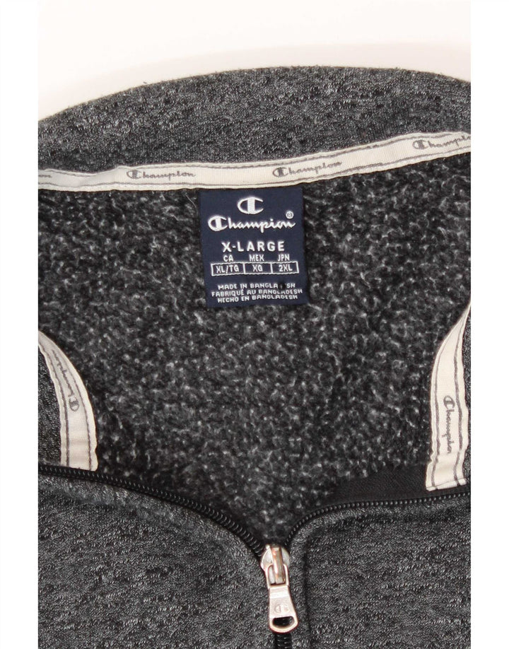 Champion Træningsdragt til mænd Topjakke XL Grå Flecked