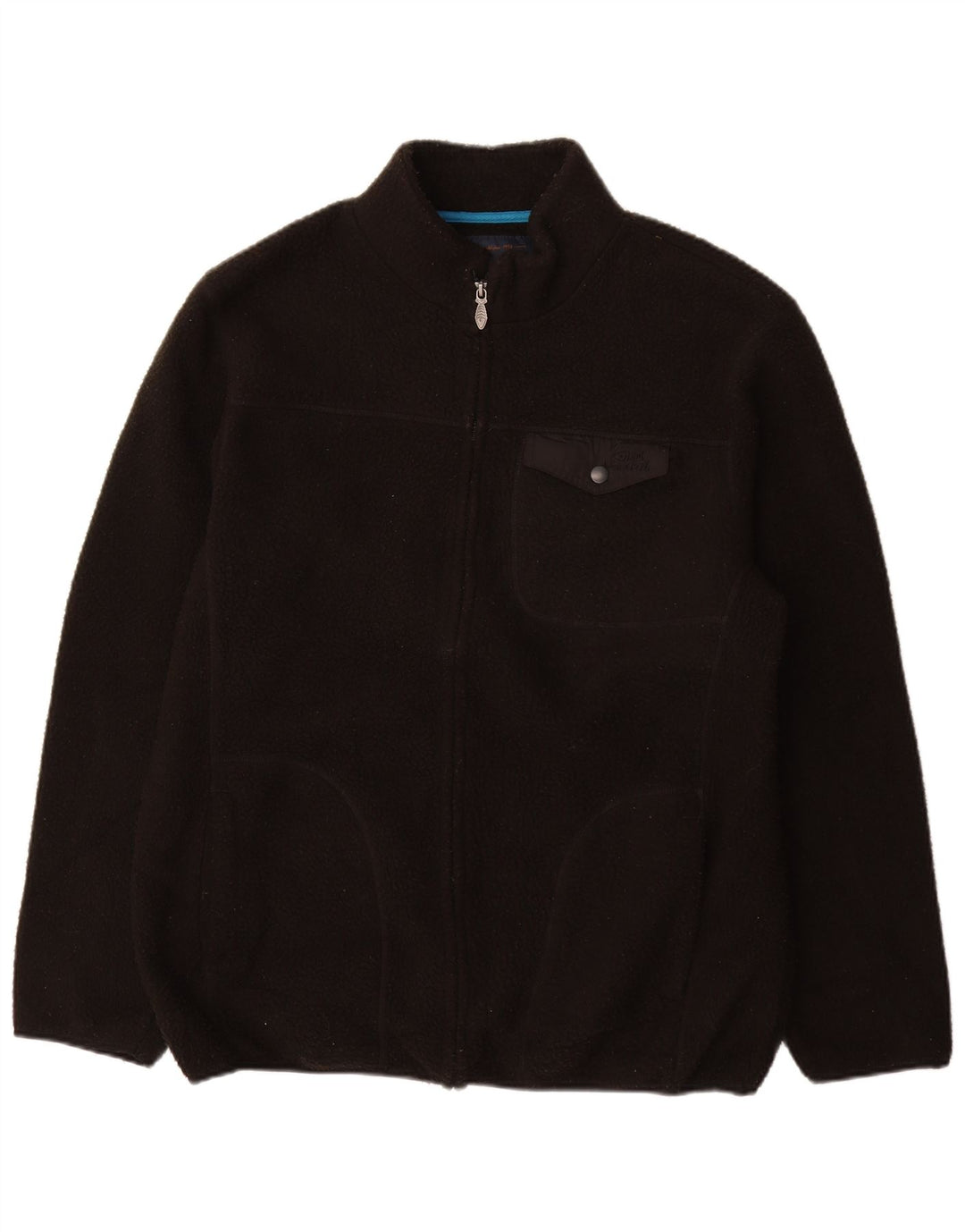 WEIRD FISH Fleecejakke til mænd UK 42 XL Sort Polyester