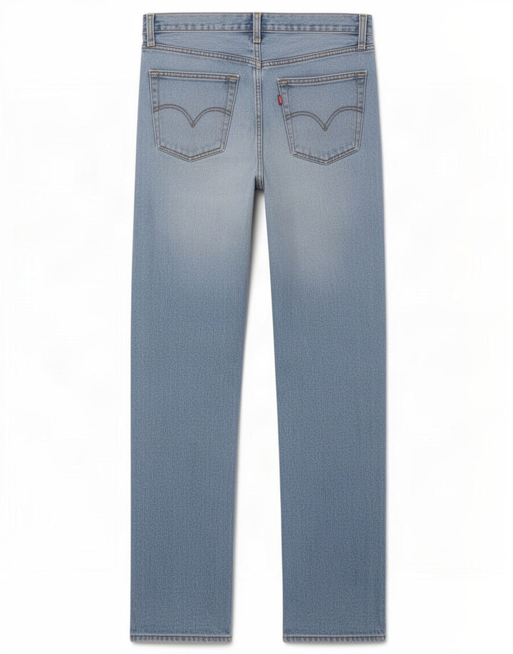 Levi's Straight Jeans til mænd W34 L36 blå bomuld