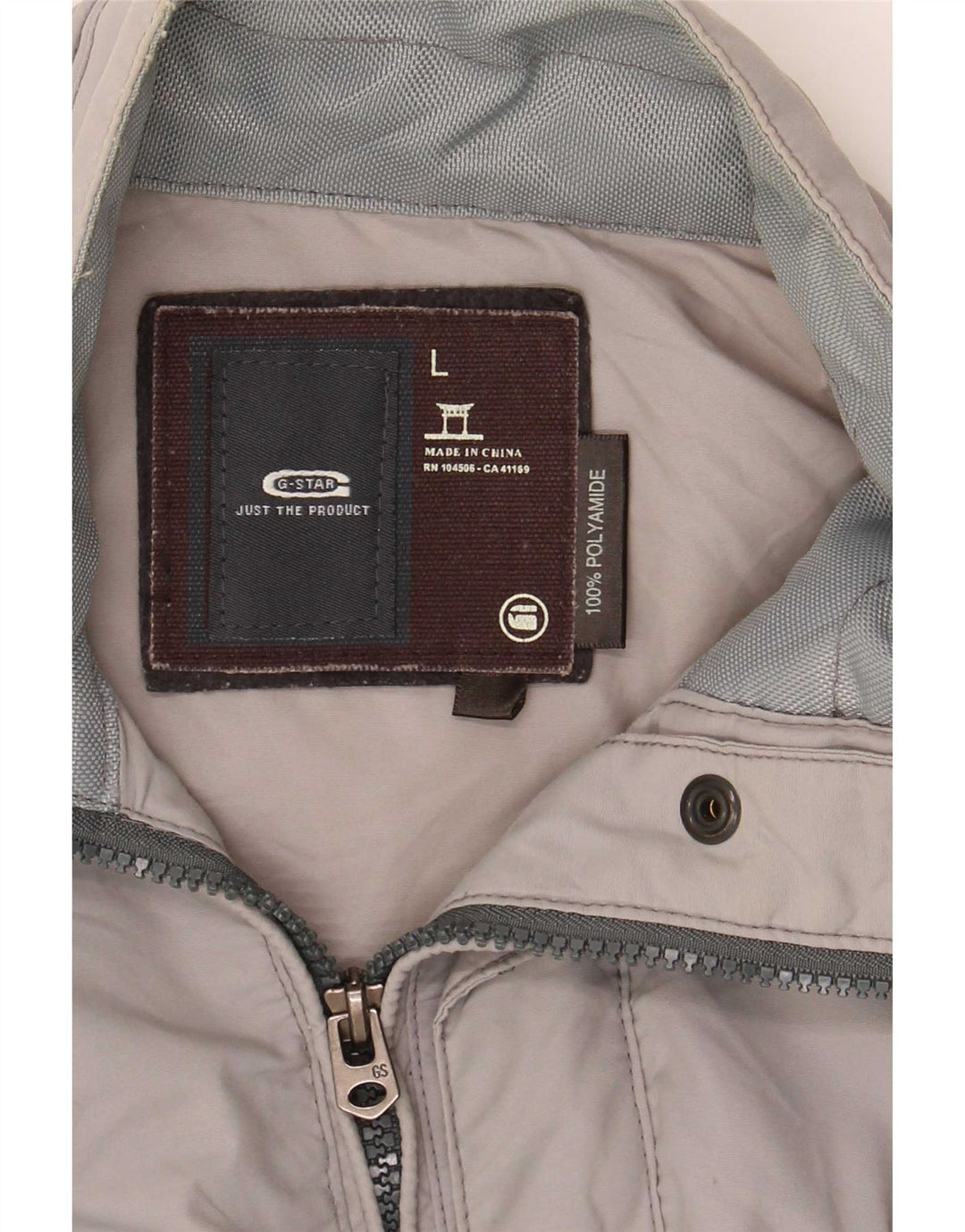 G-Star Herre Military Jacket UK 40 Stor Grå Polyamid