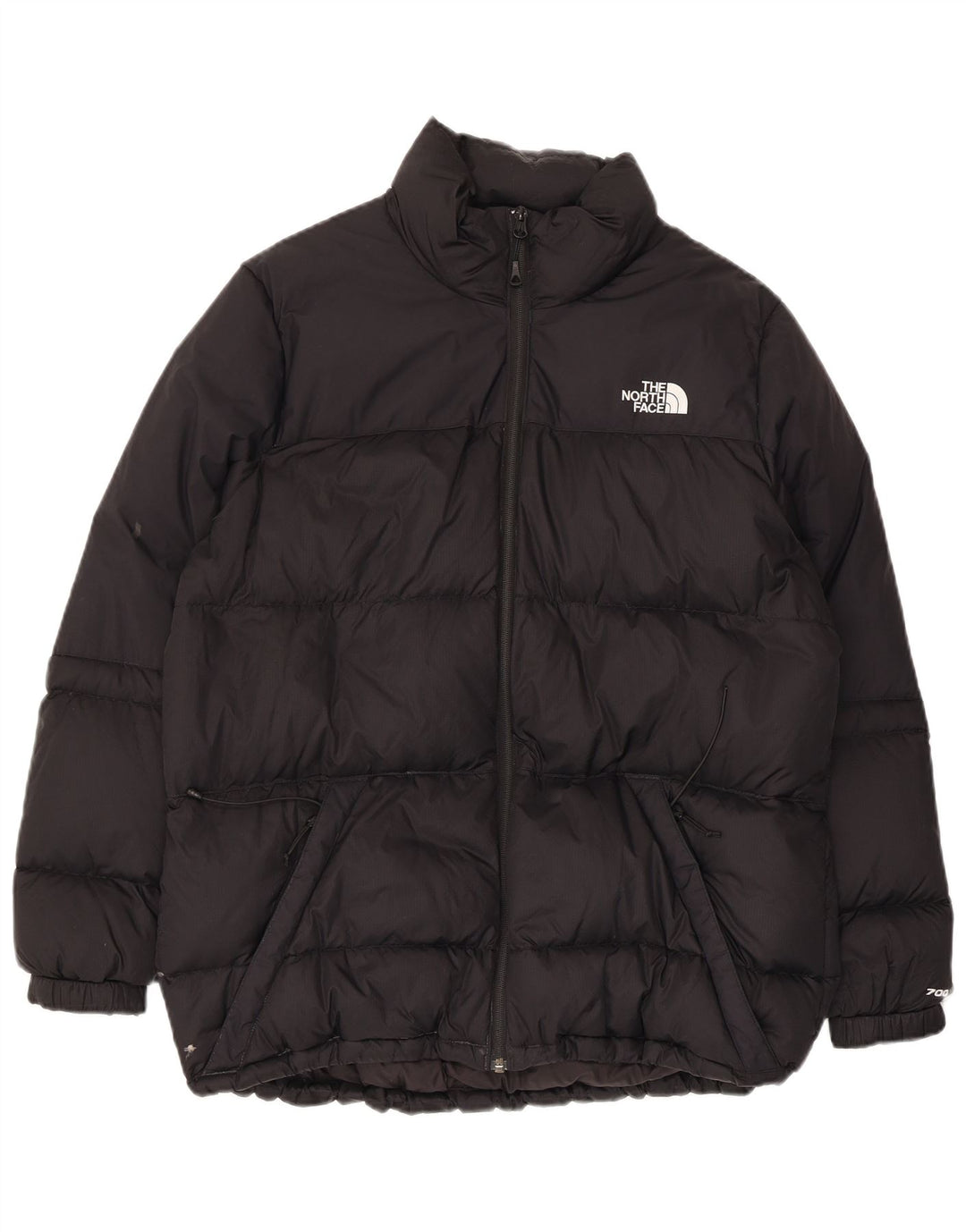 The North Face polstret jakke til kvinder UK 18 XL sort nylon
