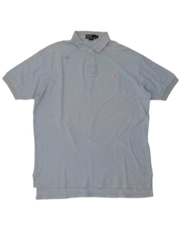 Polo Ralph Lauren Herre poloskjorte XL Blå Bomuld