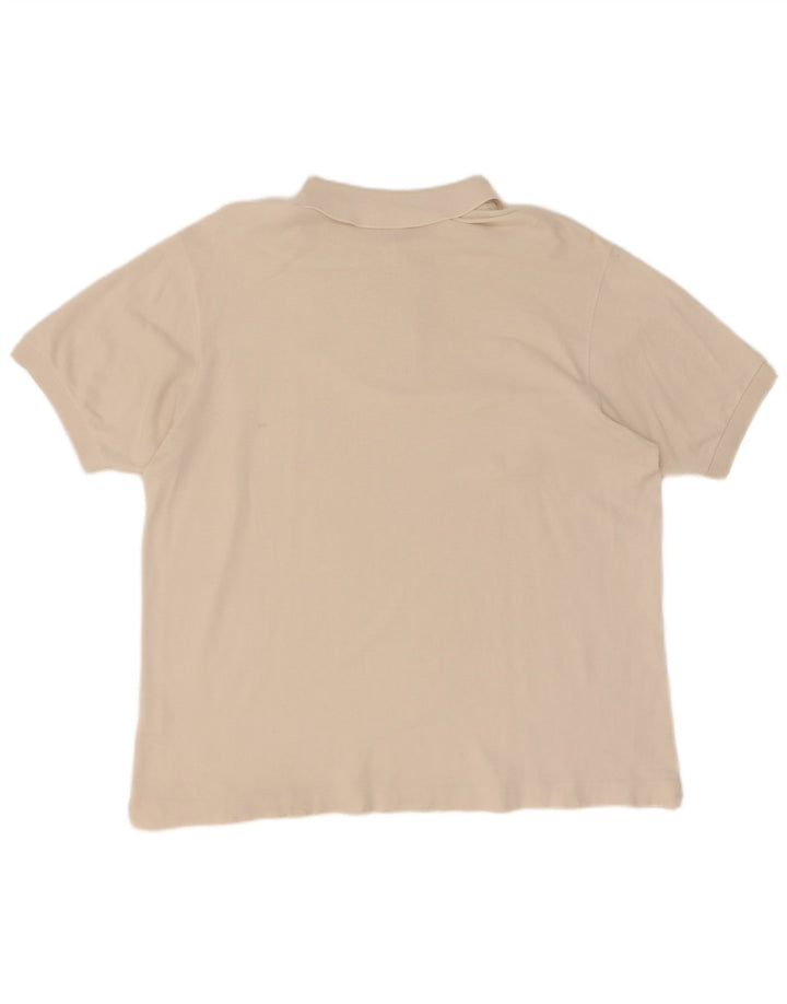 Lacoste Polo skjorte til mænd str. 6 XL Hvid