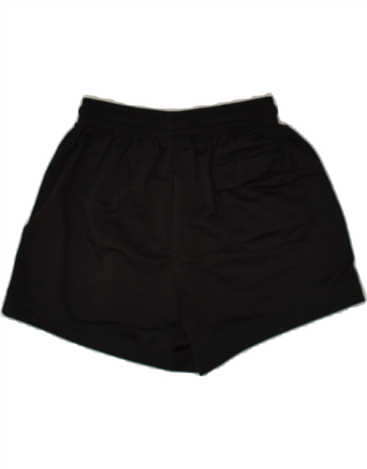 DIADORA Womens Sport Shorts Small Black Polyester | Vintage Diadora | Thrift | Second-Hand Diadora | Used Clothing | Messina Hembry 