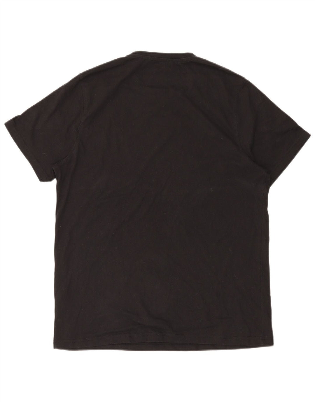 MOUNTAIN WAREHOUSE Herre grafisk T-shirt Top Medium Sort Bomuld