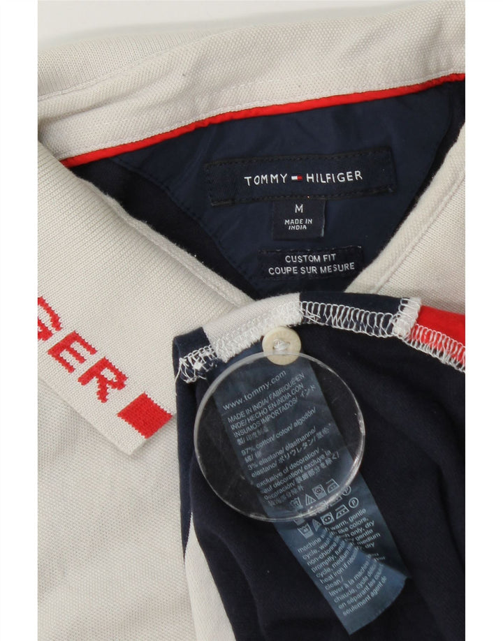 Tommy Hilfiger Herre Grafisk Polo Shirt Medium Flerfarvet Stribet