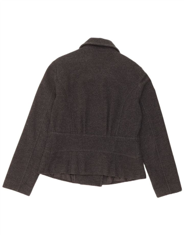 Max & Co. Dame 4-knaps blazerjakke UK 14 Medium Grey Flecked