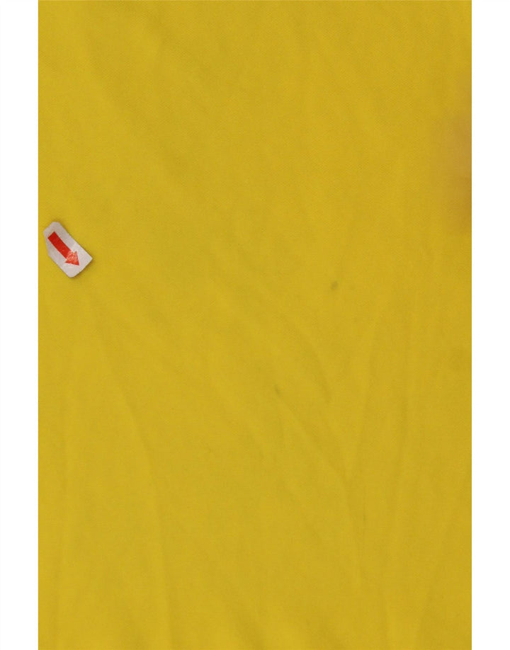 NIKE Mens Dri Fit T-Shirt Top Small Yellow Polyester