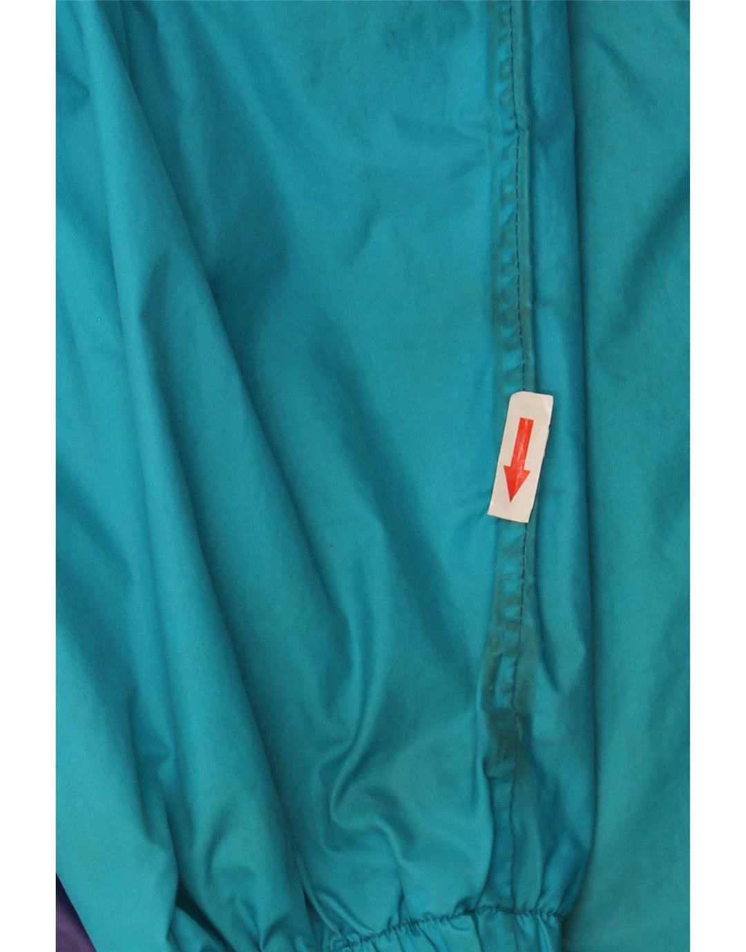 Shamp Regnjakke med hætte til mænd EU 48/50 Medium Flerfarvet Colourblock
