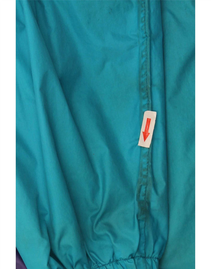 Shamp Regnjakke med hætte til mænd EU 48/50 Medium Flerfarvet Colourblock