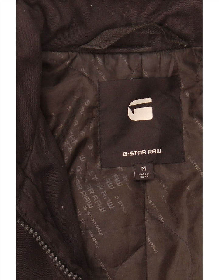 G-Star Herre Overfrakke UK 38 Medium Sort Polyester