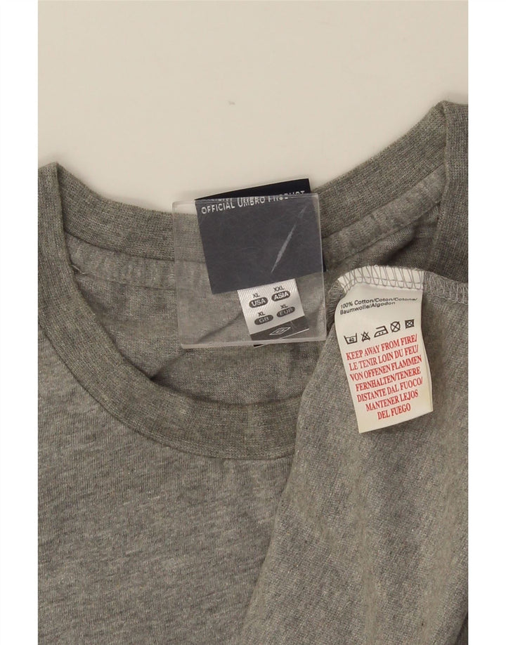 UMBRO Herre Grafisk Vest Top XL Grå Bomuld