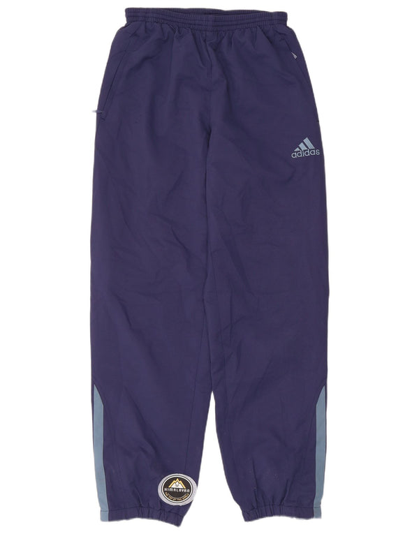 Adidas Drenge Træningsdragt Bukser Joggers 13-14 År Marineblå Polyester