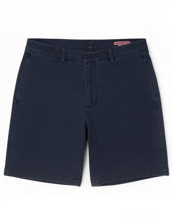 Vineyard Vines Mens Chino Shorts Medium W32 Navy Blue Cotton