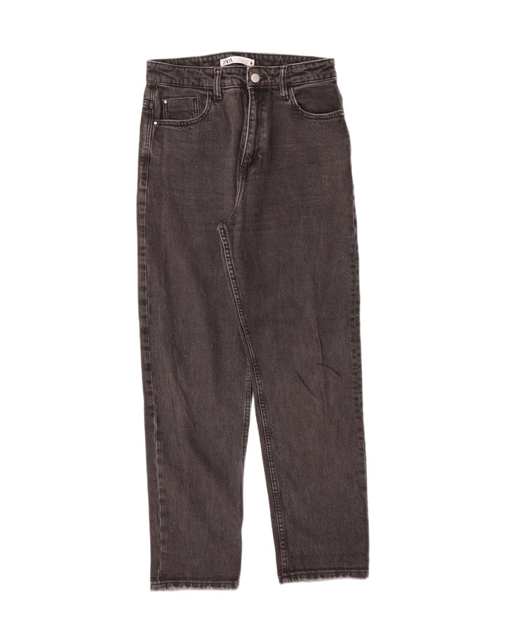 ZARA Womens Straight Jeans EU 40 Medium W30 L27 Grey Vintage Zara and Second-Hand Zara from Messina Hembry 