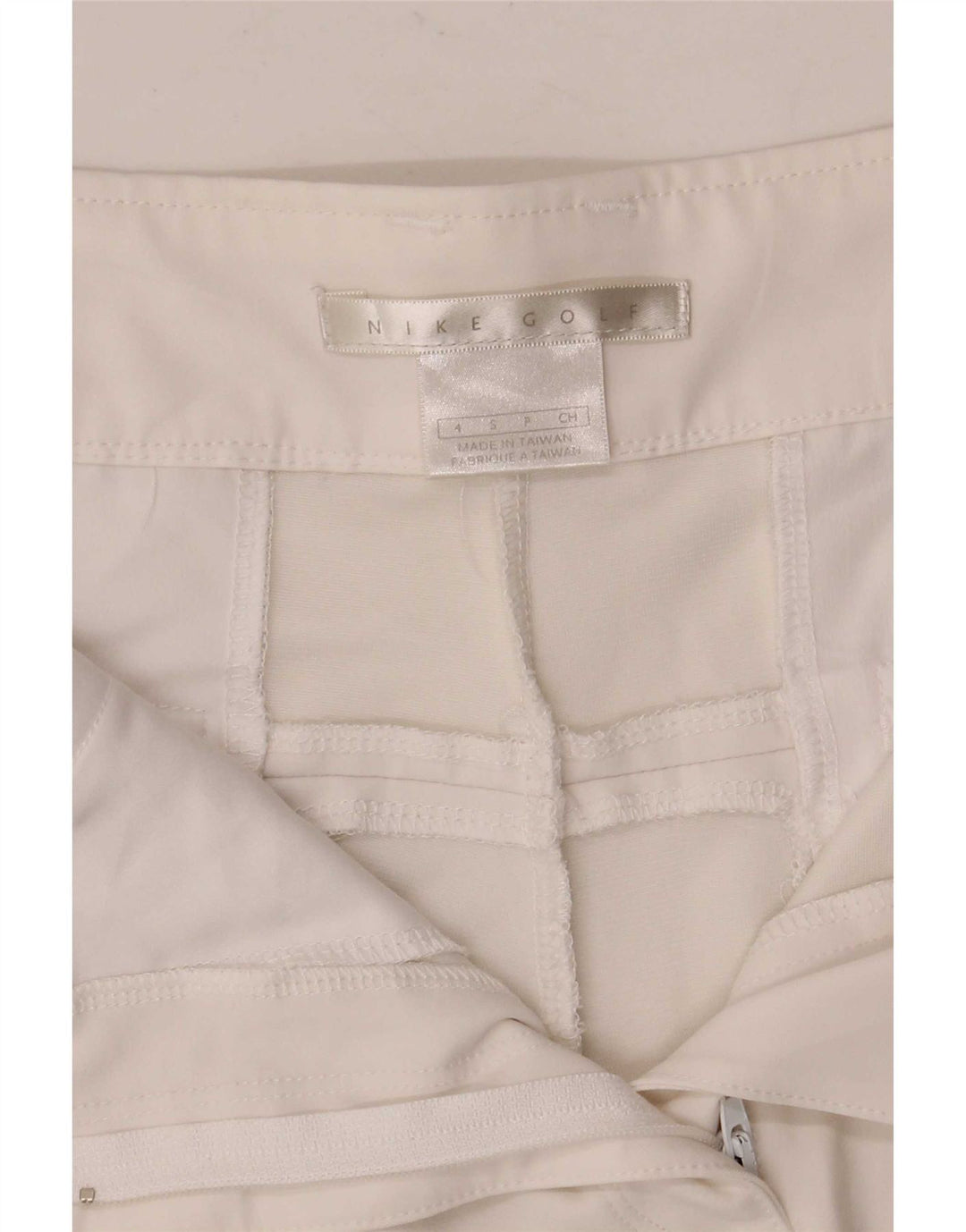 Nike Womens Golf Graphic Chino Shorts Small W28 White Floral Polyester