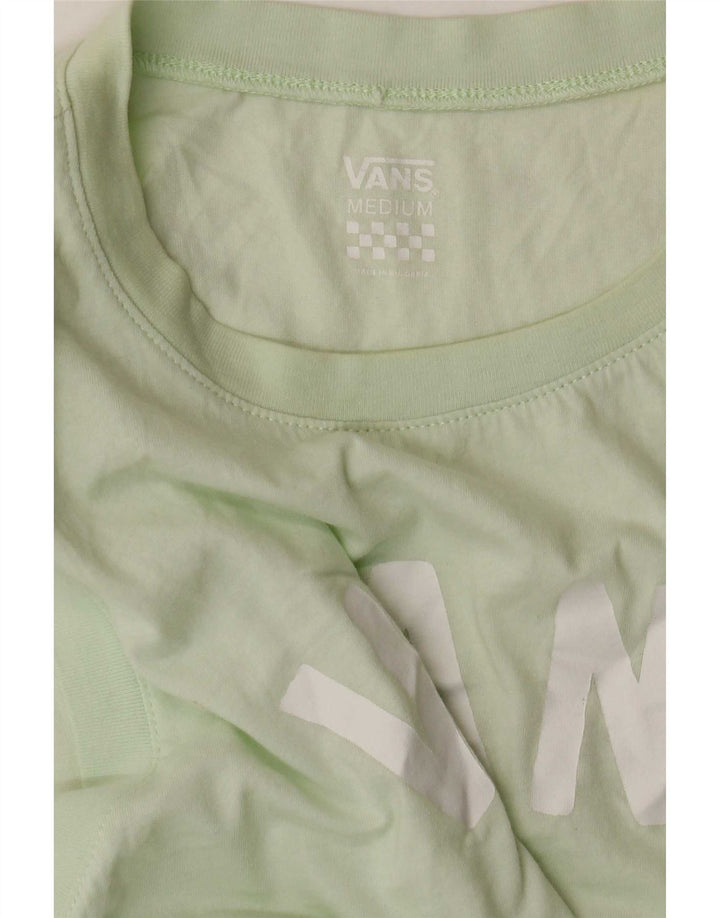 Vans Dame Grafisk Vest Top UK 12 Medium Green