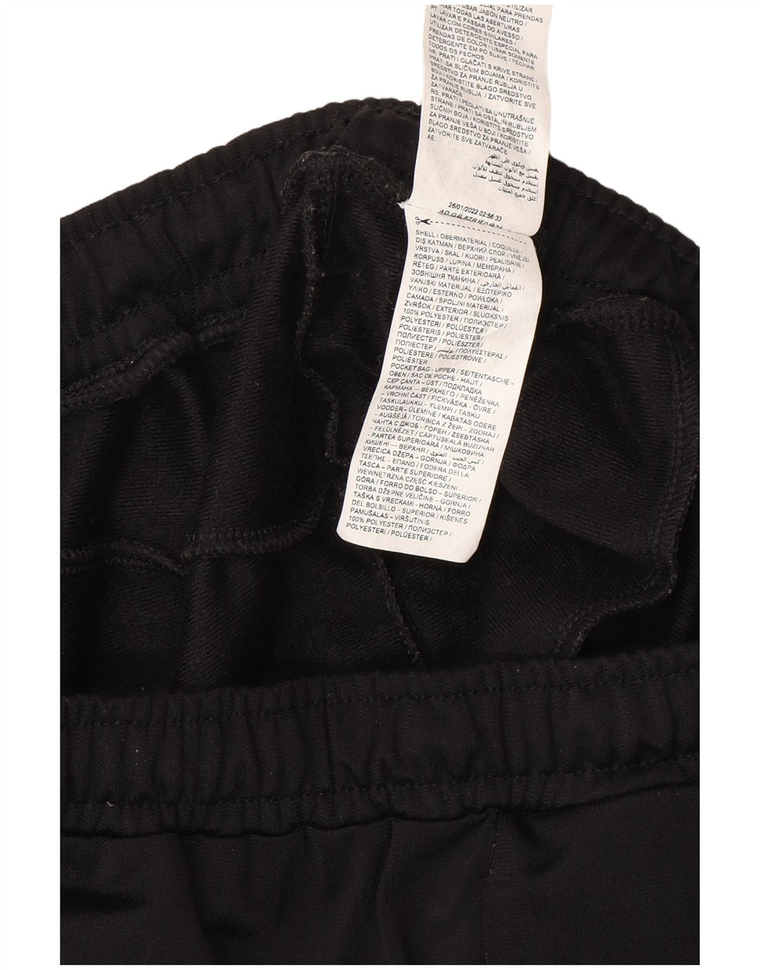 Puma Træningsdragtsbukser til drenge 15-16 år Sort polyester