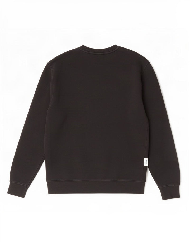 Nike Herre grafisk sweatshirt Jumper Medium Sort Bomuld