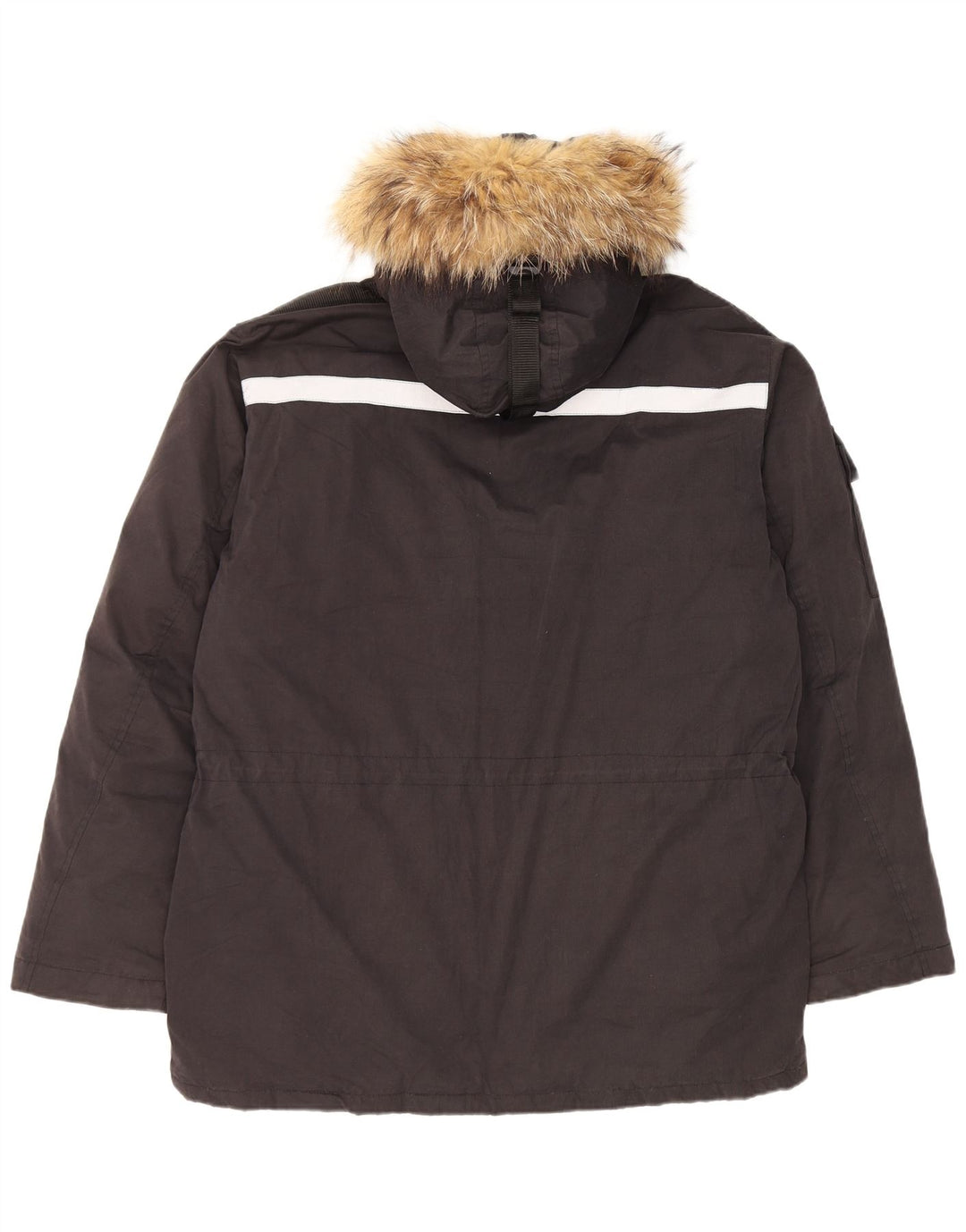 Dolomite Herre hættepolstret jakke UK 42 XL sort nylon