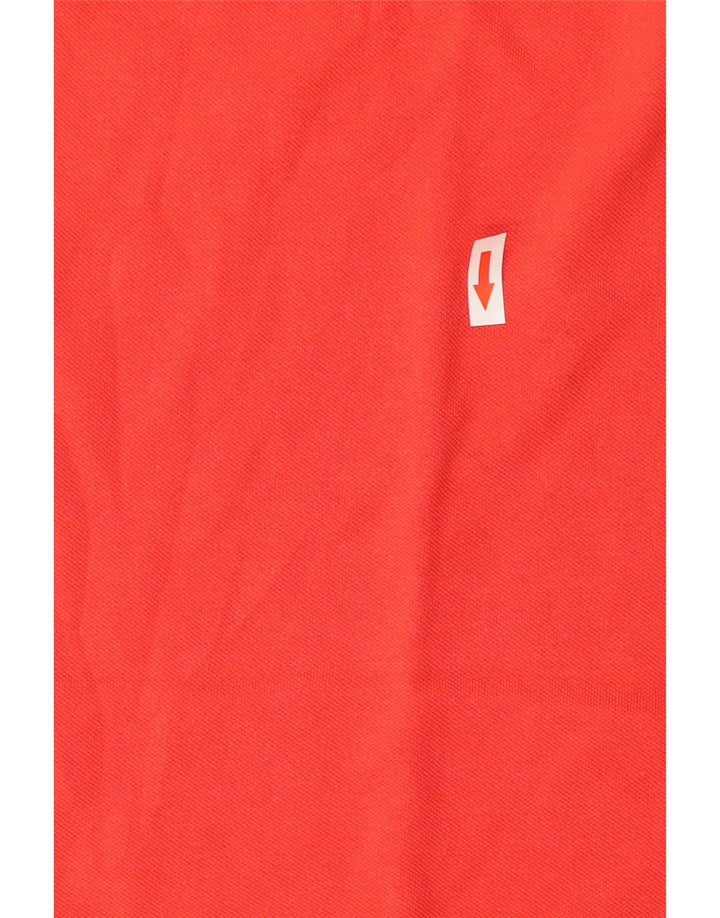 Kappa herre poloskjorte stor orange bomuld