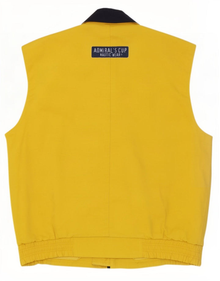 Carlo Colucci Herre Utility Jacket IT 50 Stor Gul Bomuld